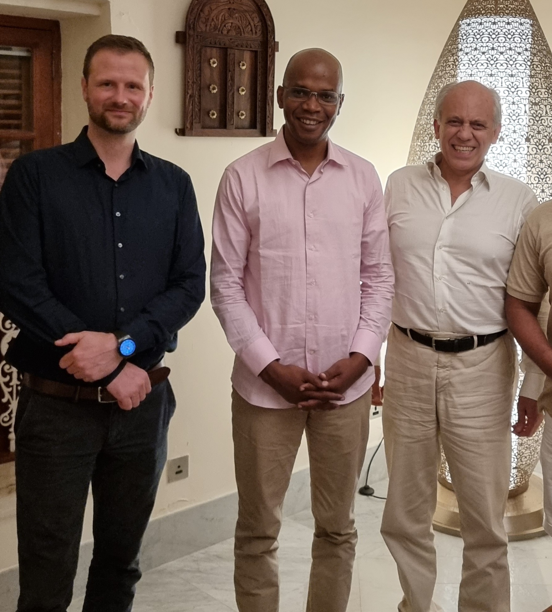 Alfonso & Mads board meeting