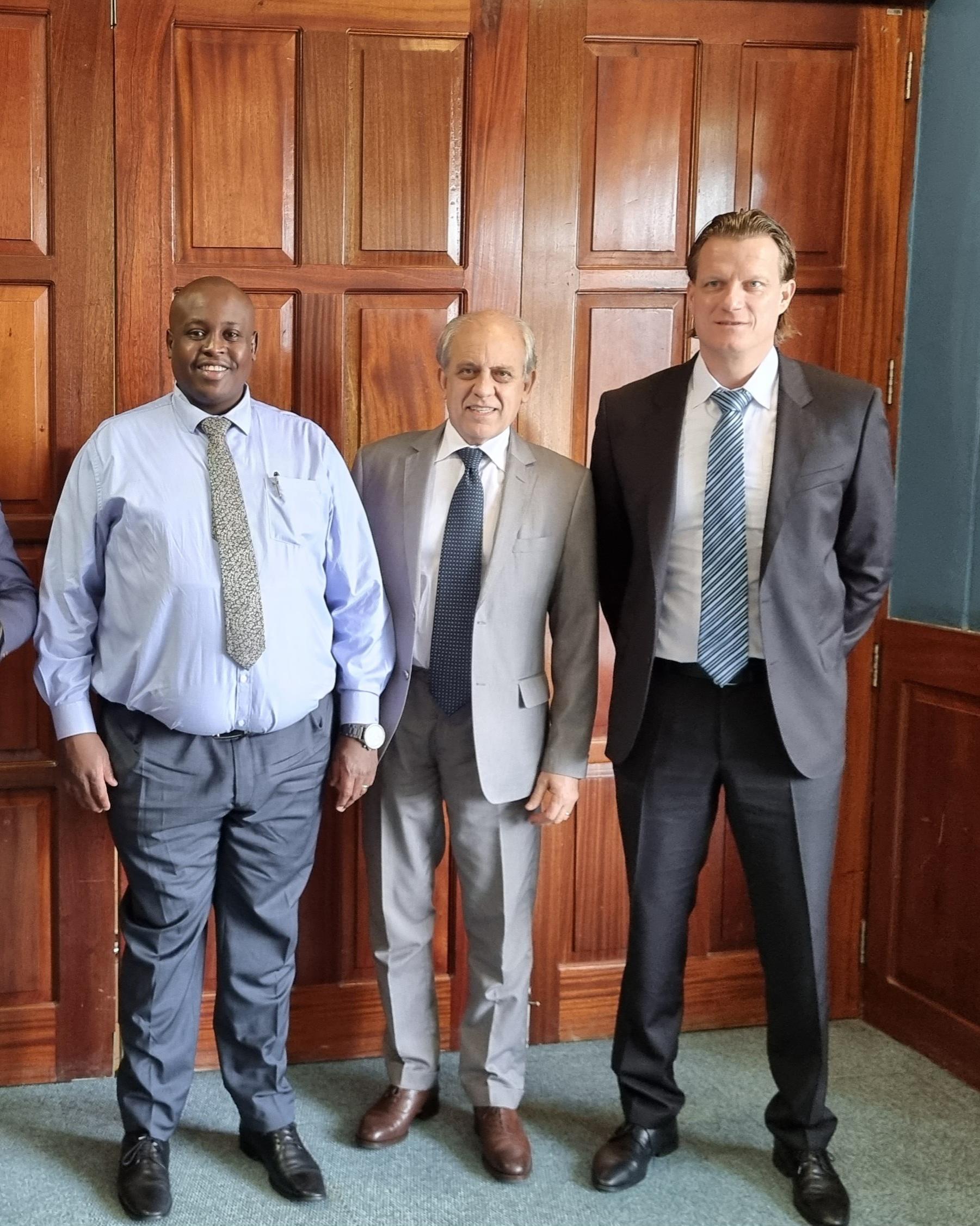 Alfonso & Mads board meeting